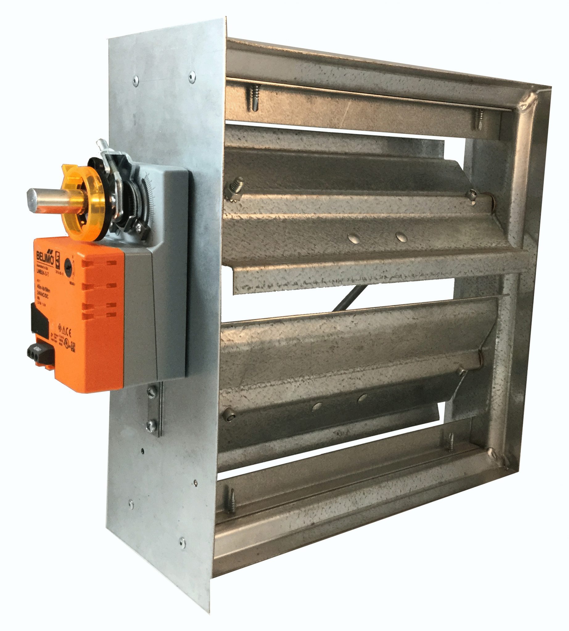 Rectangular Damper Rena Motorized Rectangular Dampers - Young Regulator